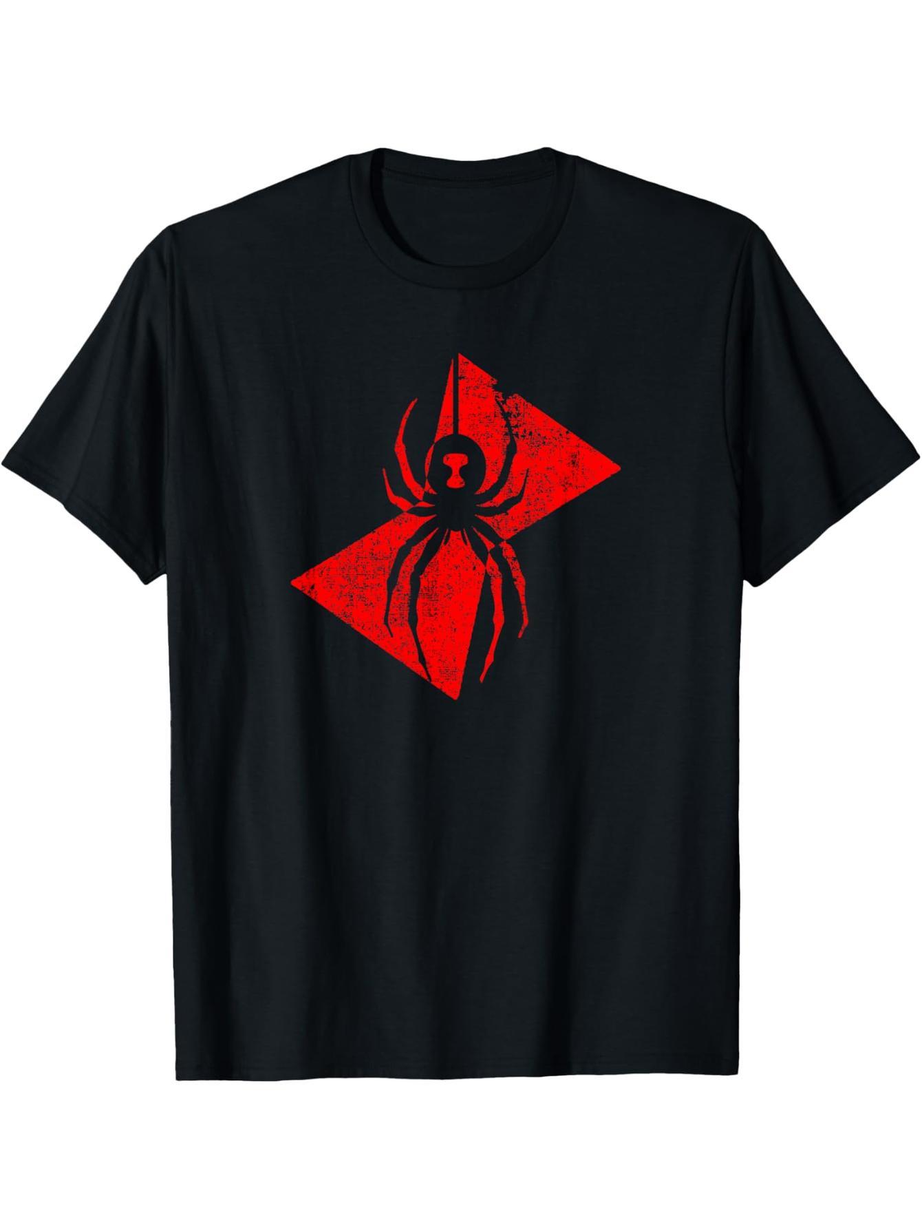 Black Widow Spider Gift T-Shirt