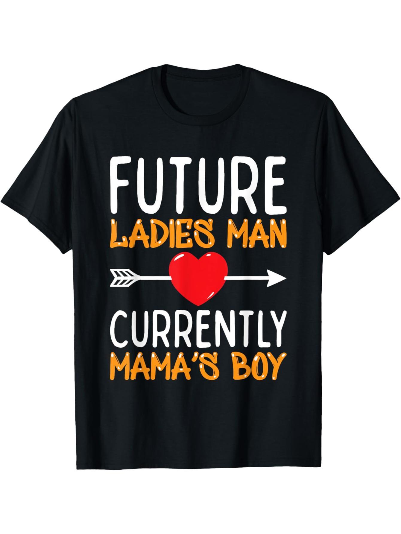 Valentine's Day Boy Cute Women Men's Mom T-Shirt