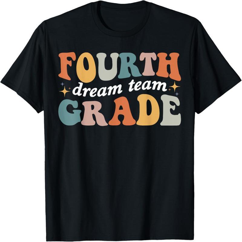4th Grade Dream Team 4th Grade Teacher Back to School T-Shirt